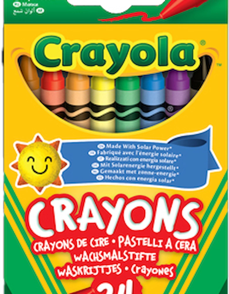 24 Eco Assorted Crayons