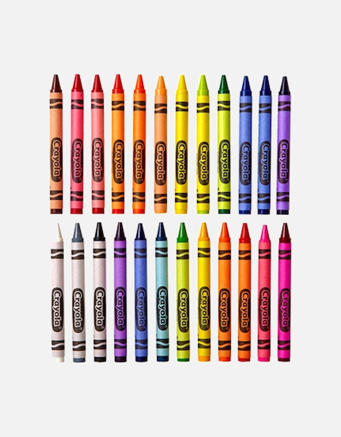 24 Eco Assorted Crayons