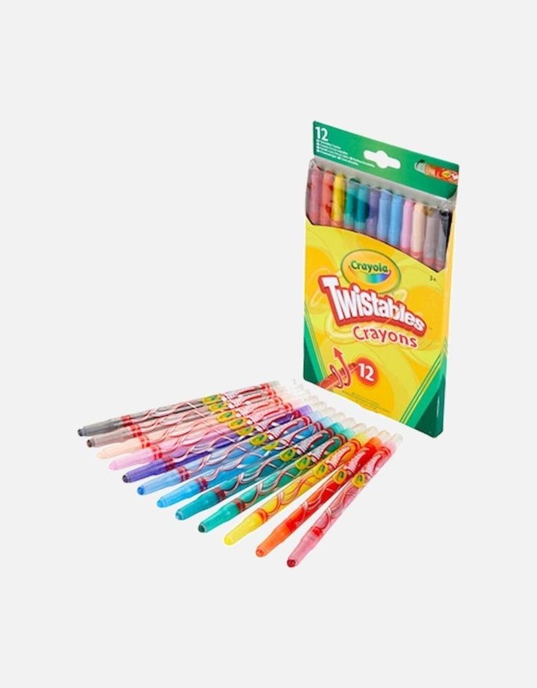 12 Twistable Crayons