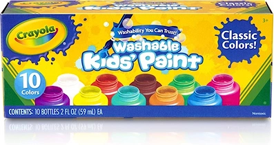 10ct Washable Kids Paint, 6 of 5