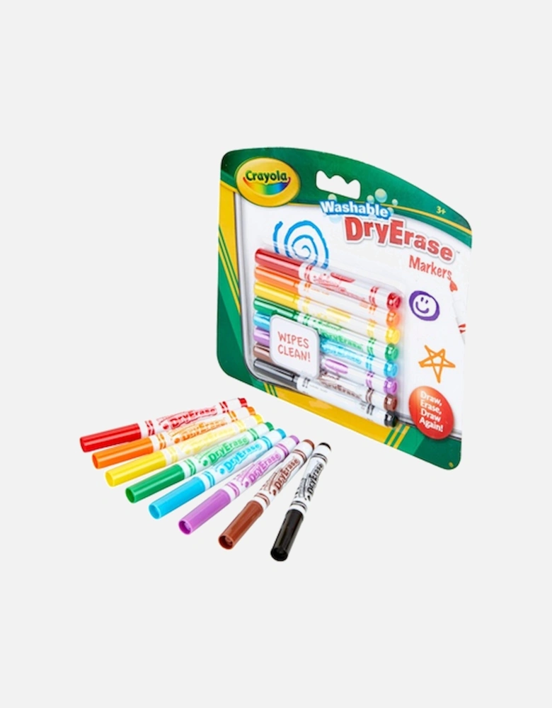 8 Washable Dry Erase Markers