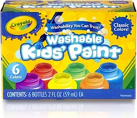 6 Washable Kids Paint, 6 of 5
