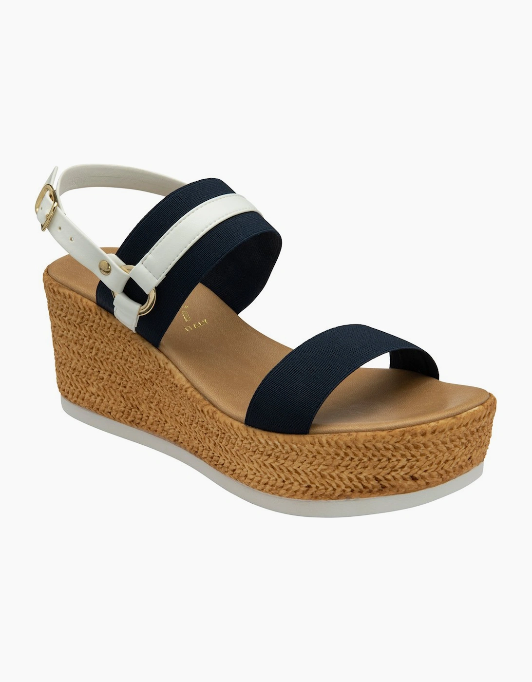 Lotus Women's Lilliana Womens Wedge Sandals - Navy - Size: 7