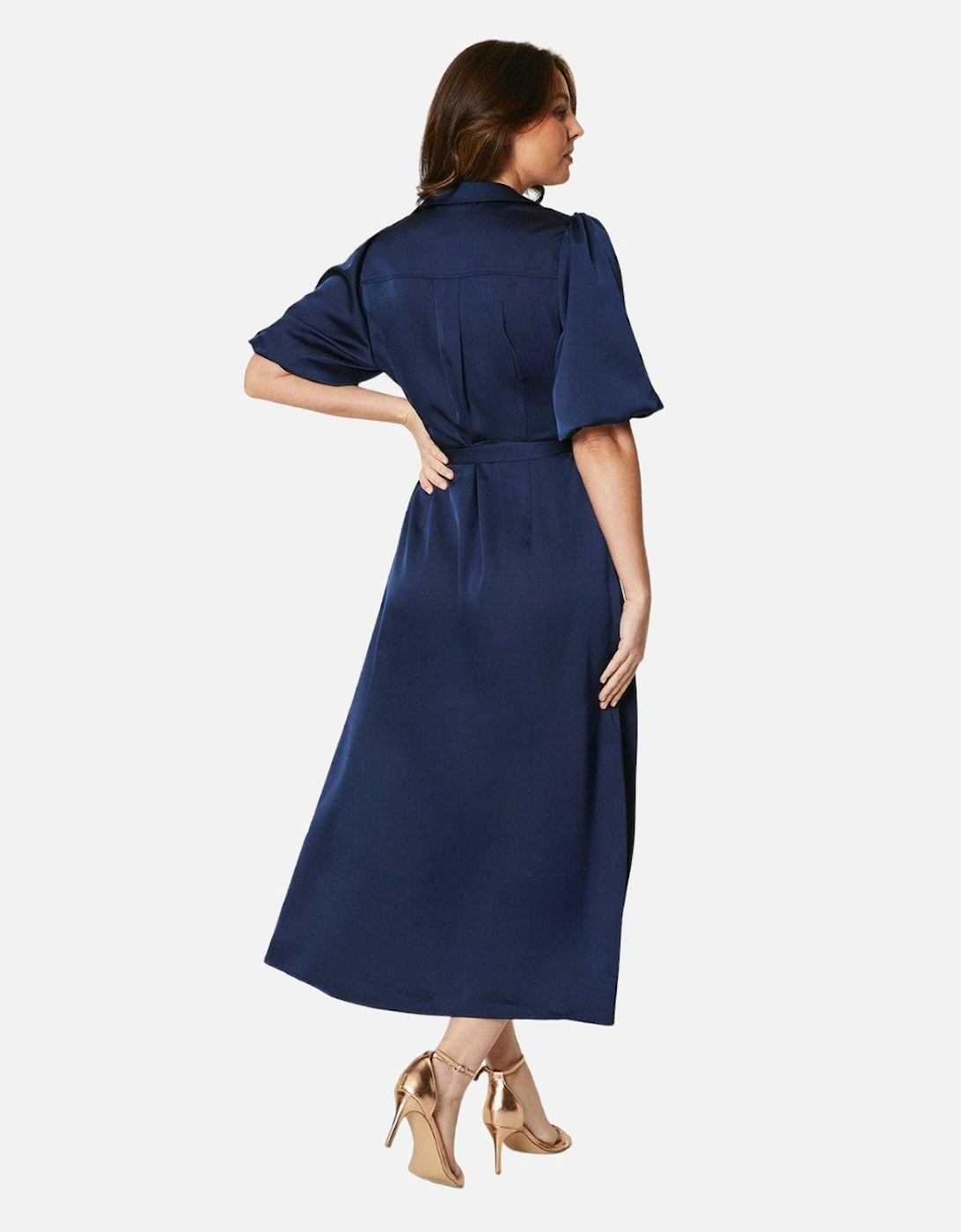 Womens/Ladies Volume Midi Dress