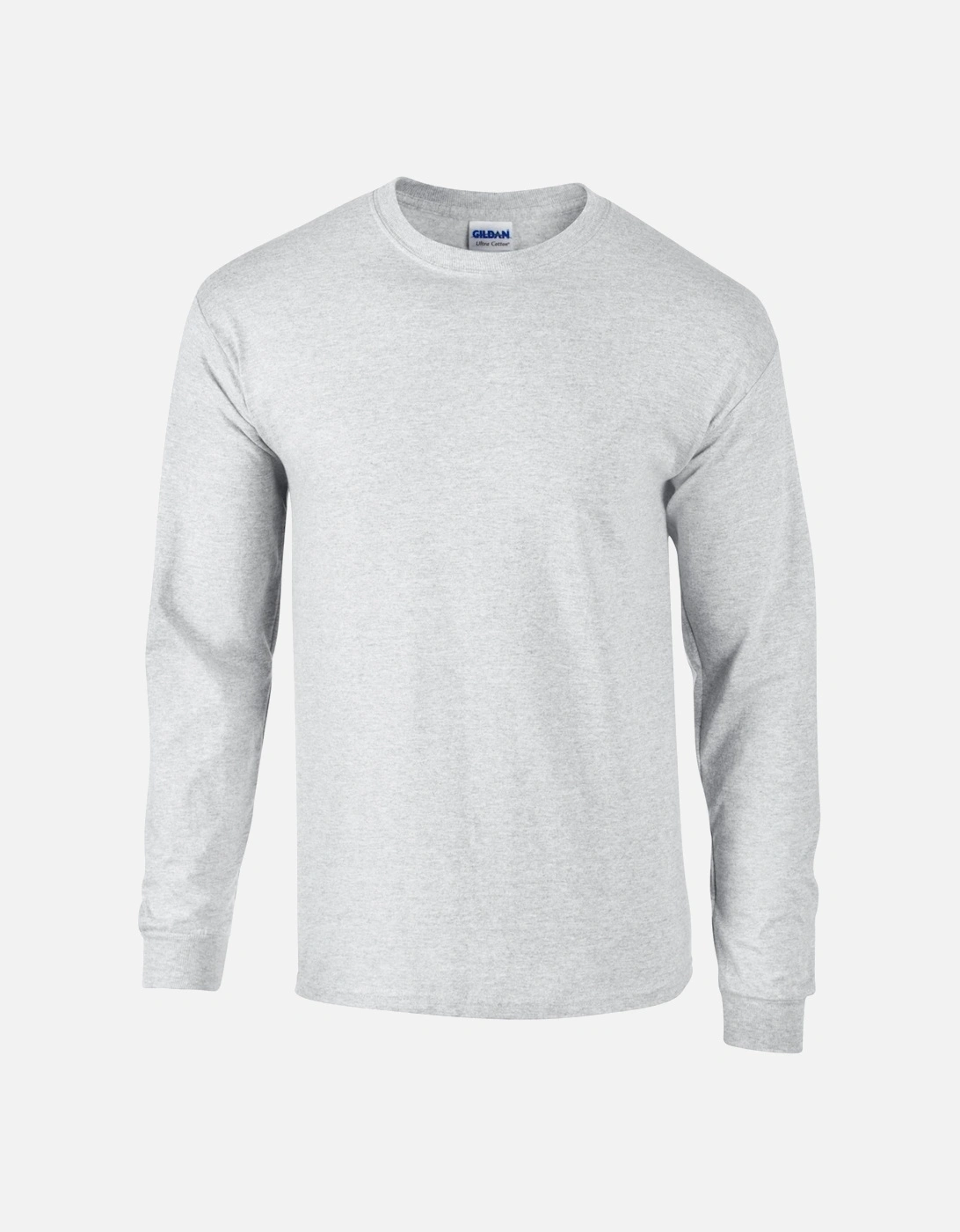 Unisex Adult Plain Ultra Cotton Long-Sleeved T-Shirt, 4 of 3