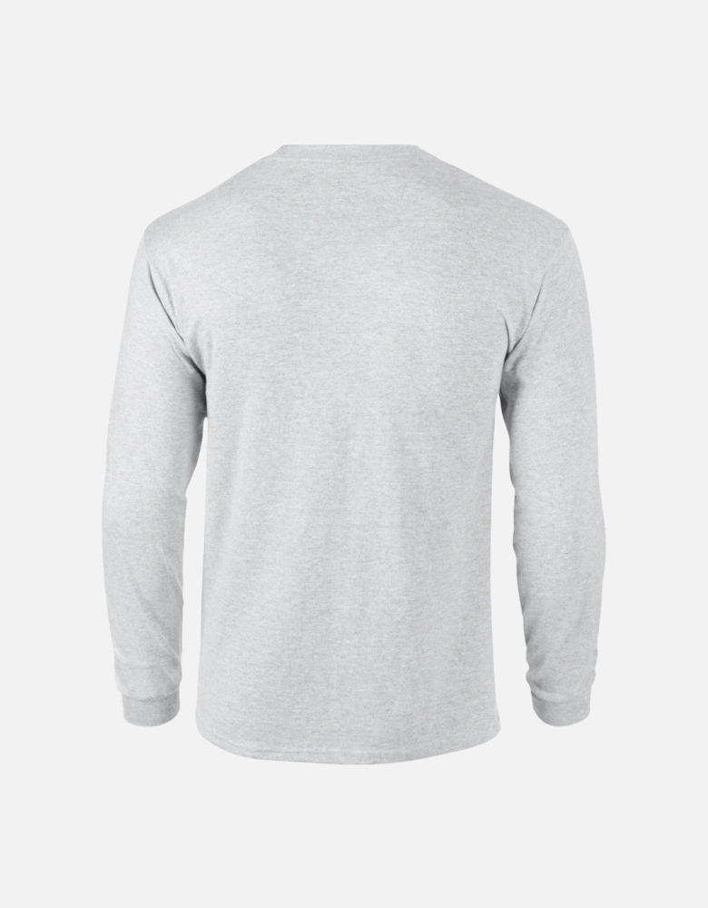 Unisex Adult Plain Ultra Cotton Long-Sleeved T-Shirt