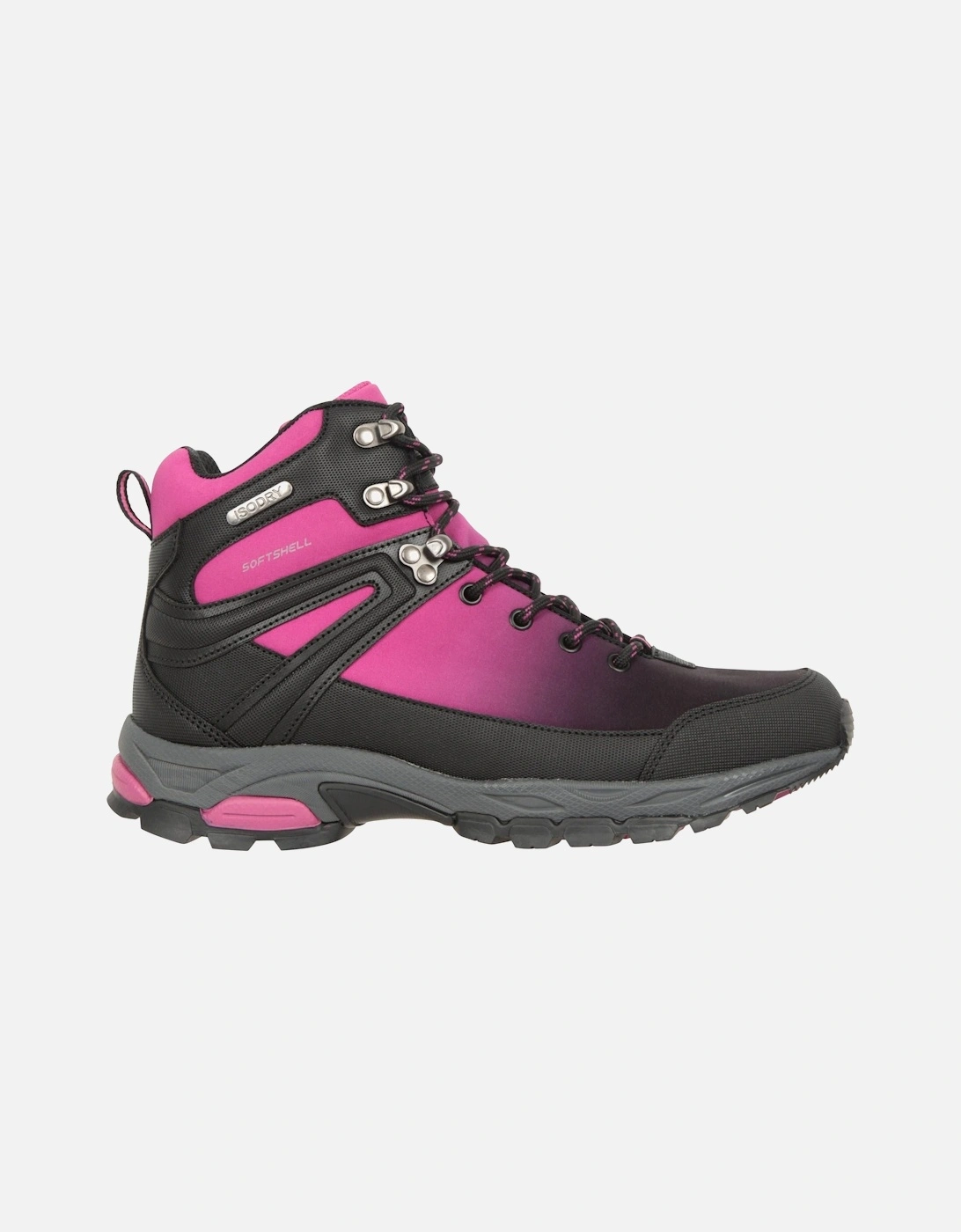 Womens/Ladies Shadow Softshell Walking Boots, 2 of 1