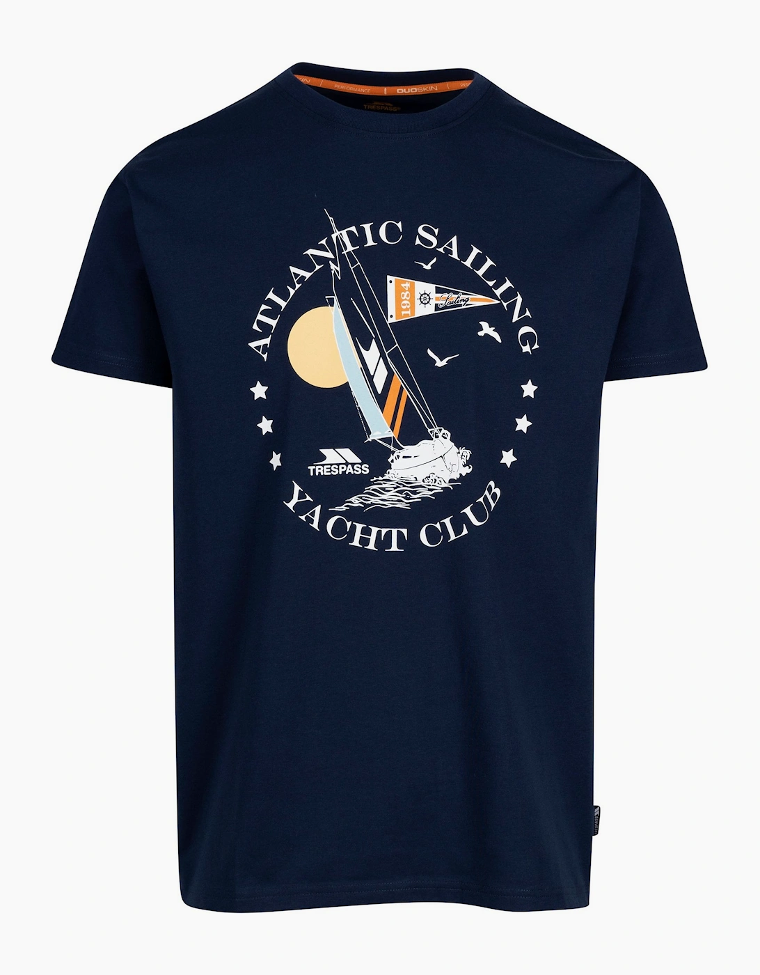 Trespass Men's Navy Cedarf Printed T-Shirt  36 S