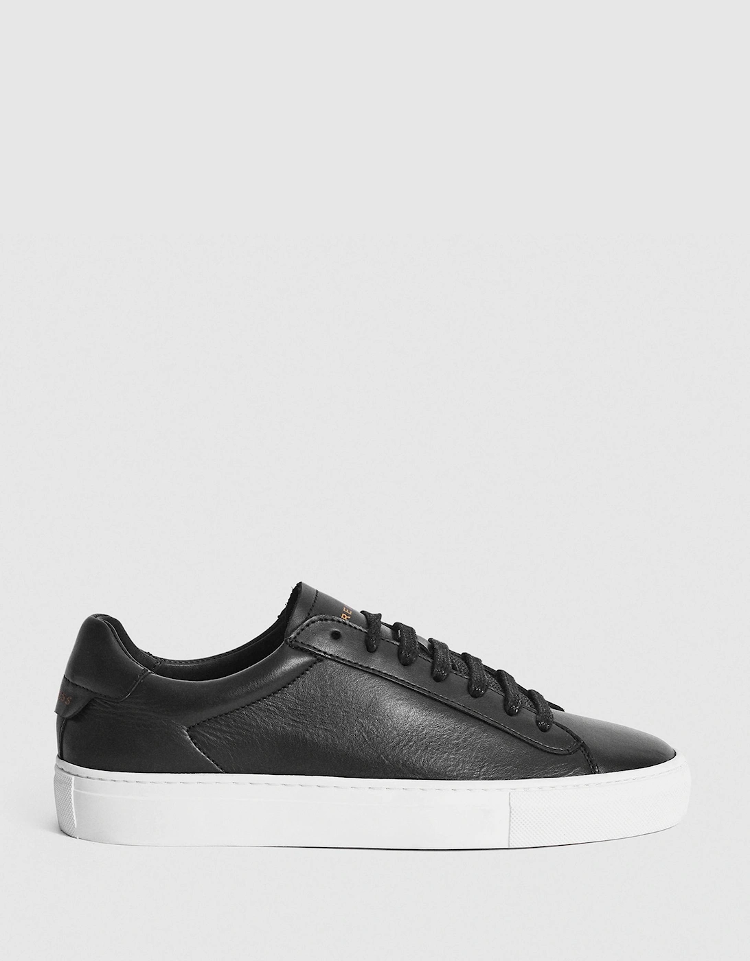 Lace Up Leather Trainers, 2 of 1