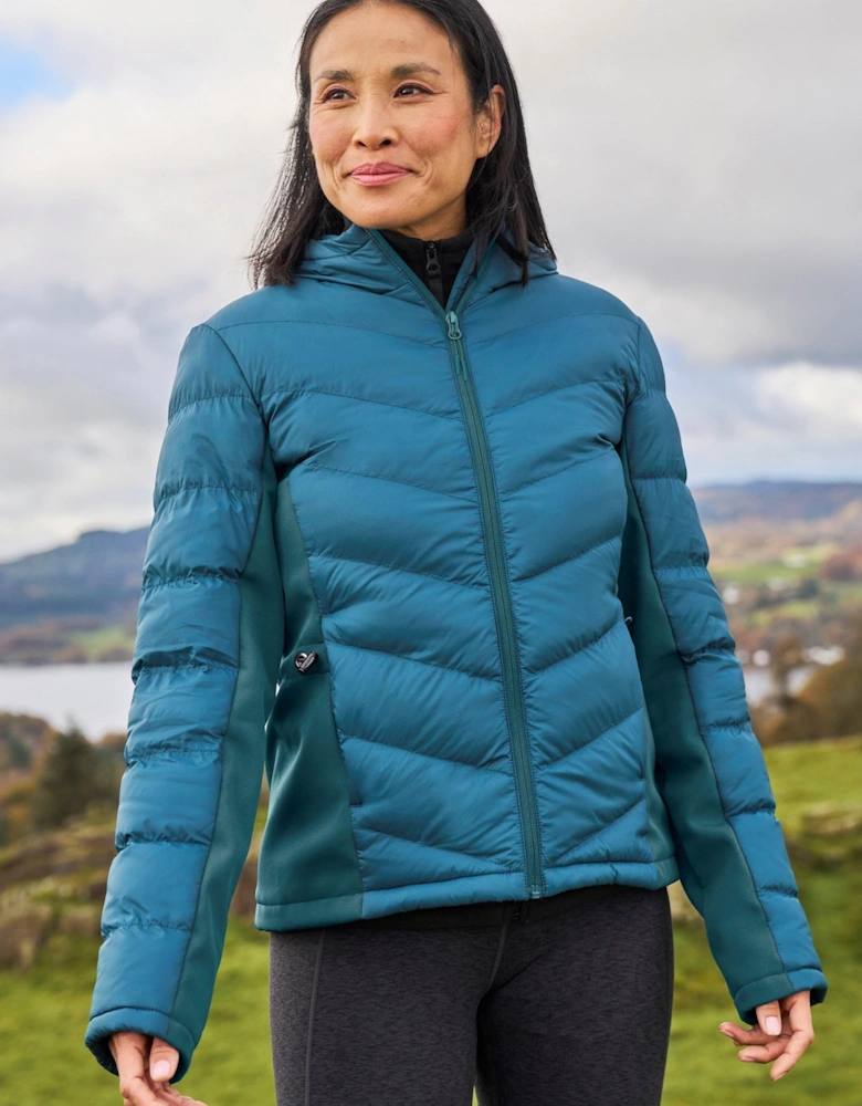 Womens/Ladies Turbine Padded Soft Shell Jacket