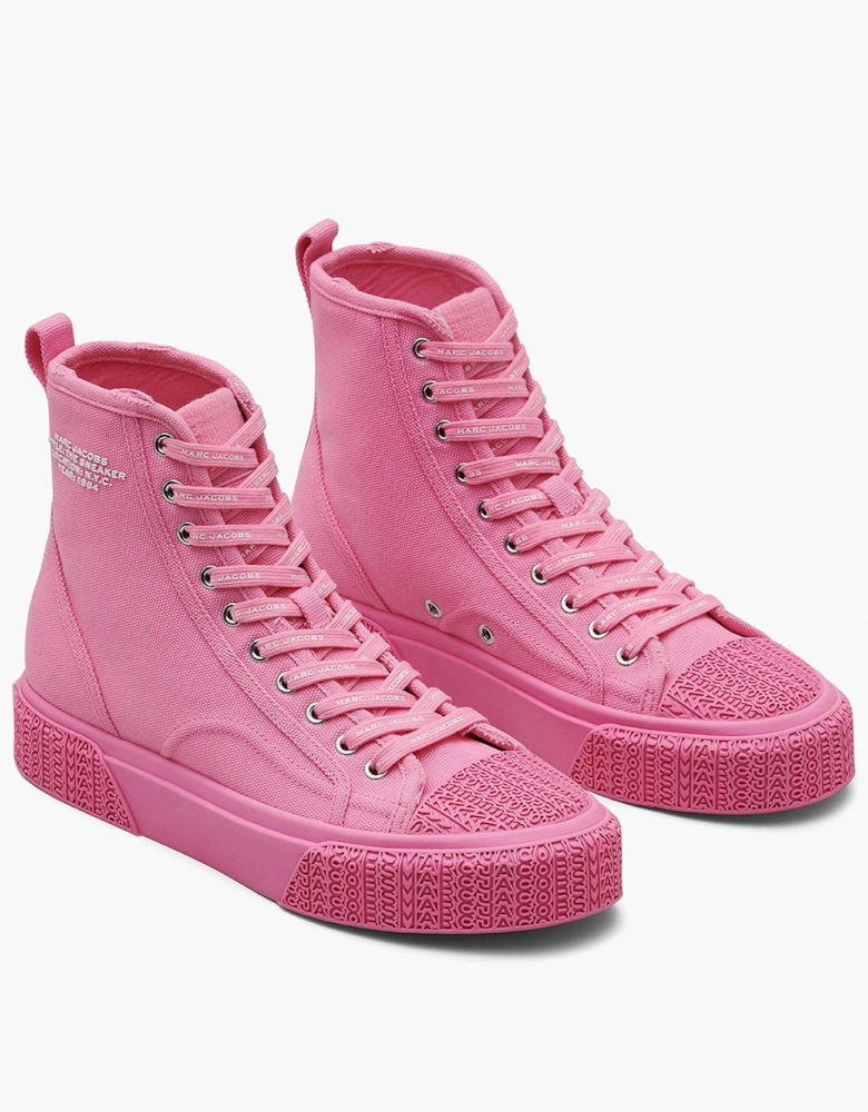 The High Top Sneaker - Petal Pink