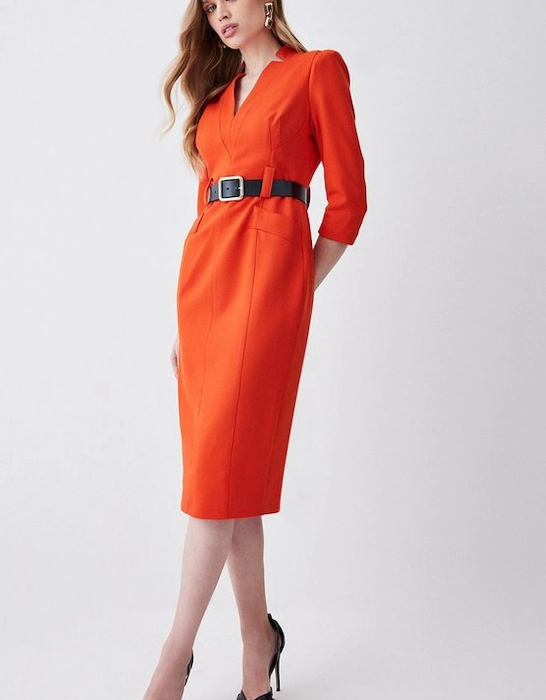 Forever Belted Midi Dress, 5 of 4