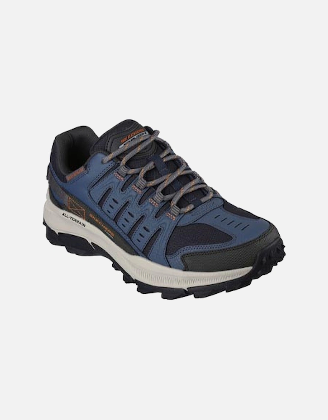 Men's Relaxed Fit 5.0 Trail Solix Sneaker Navy/Orange, 6 of 5