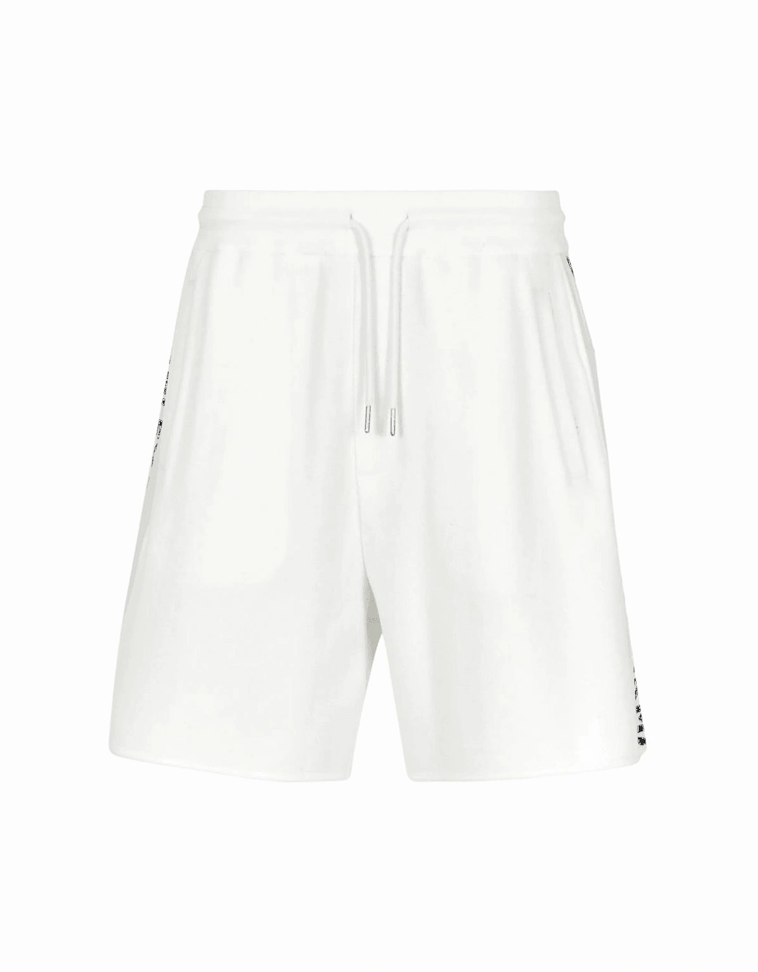 Cotton Tape Logo White Shorts, 3 of 2