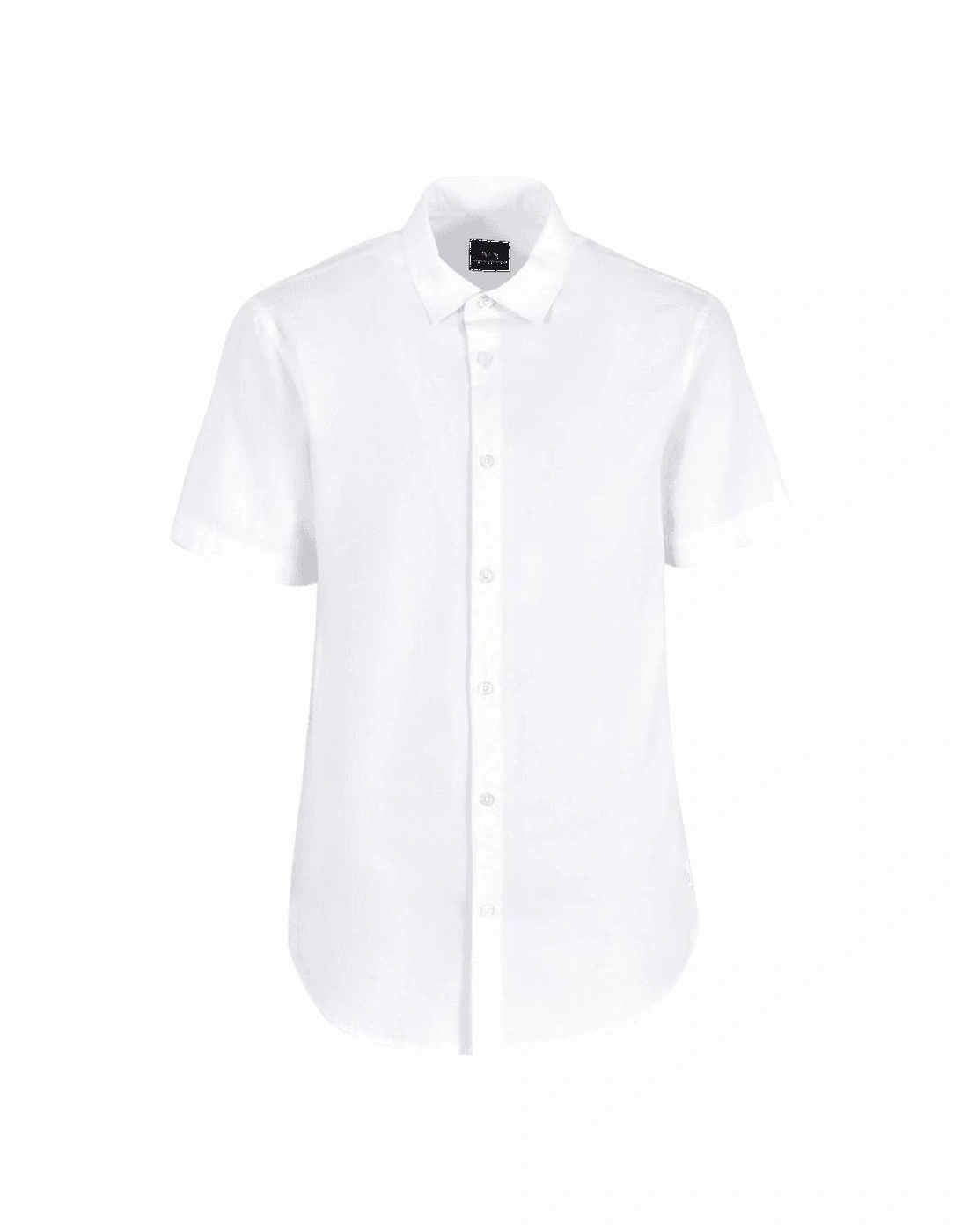 Short Sleeve Textured White Shirt, 5 of 4