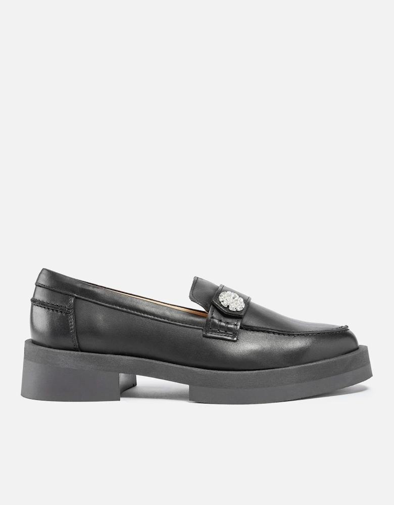 Women's Meggie Leather Loafers - - Home - Women's Shoes - Women's Brogues and Loafers - Women's Meggie Leather Loafers