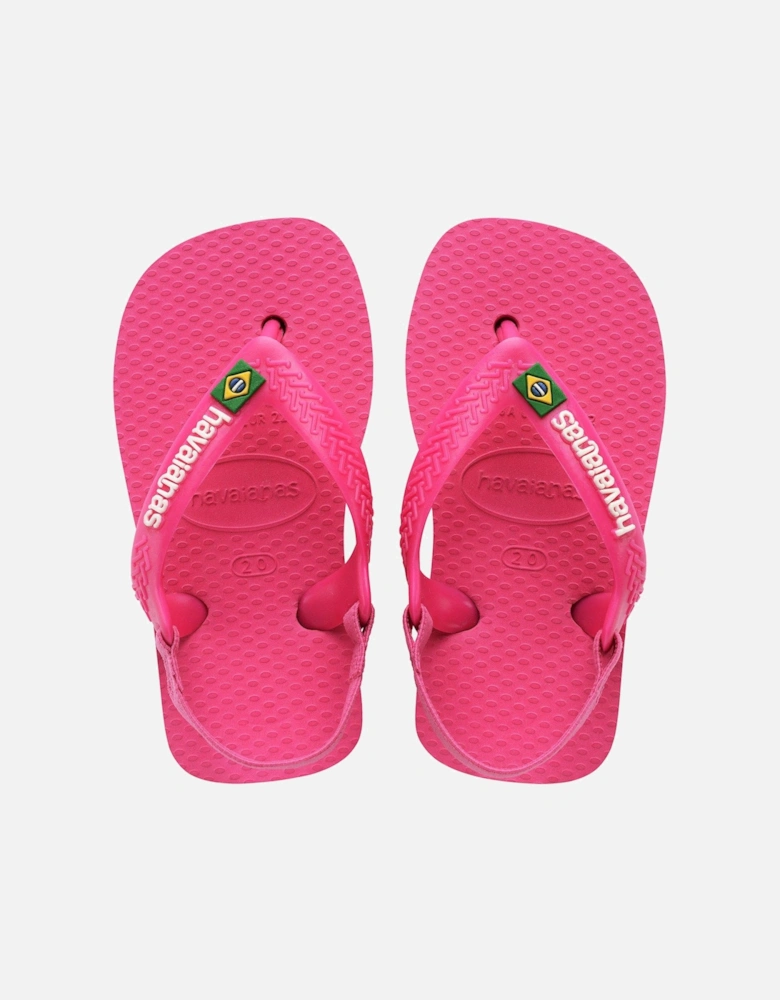 Baby Brasil Logo Flip Flop Sandal