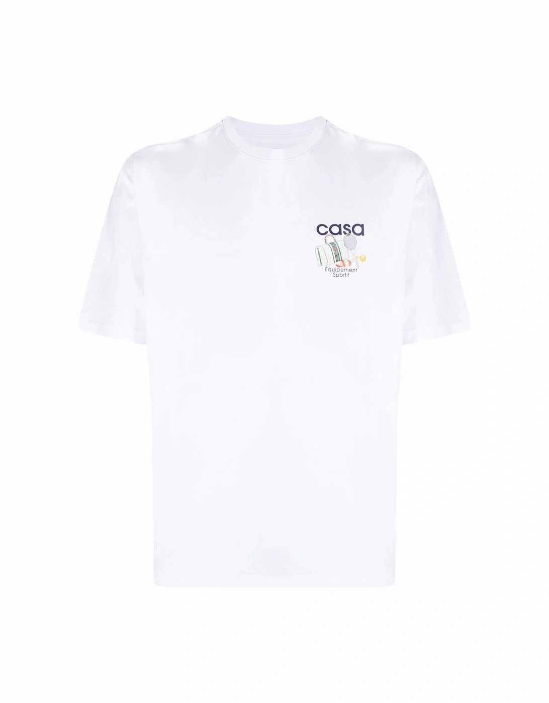 Equipment Sportive Cotton T-Shirt in White, 6 of 5