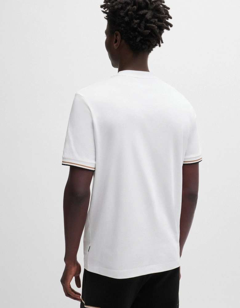 BOSS Black Thompson 04 T-Shirt 10236129 100 White