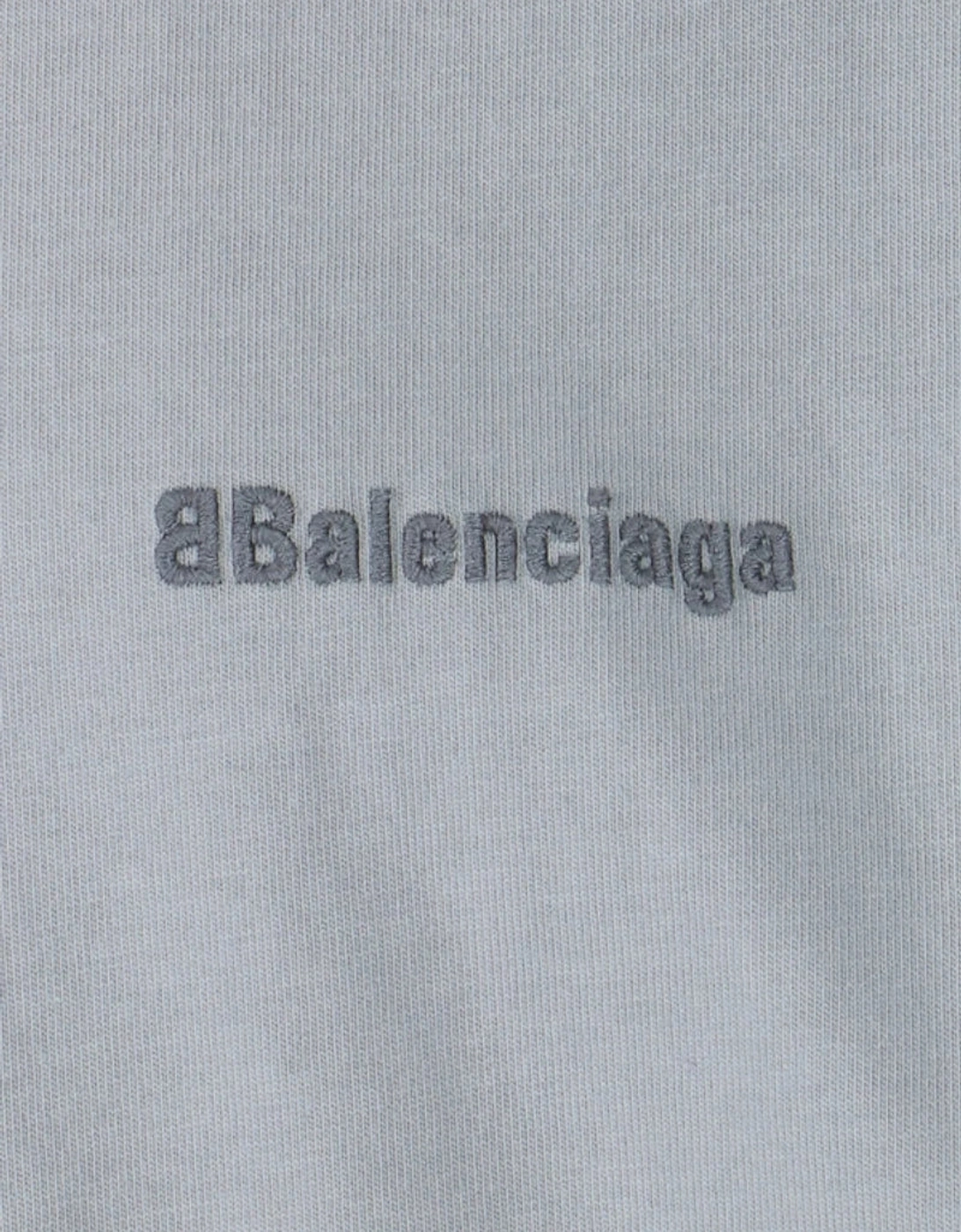 BB Logo embroidered Oversized T-Shirt in Grey
