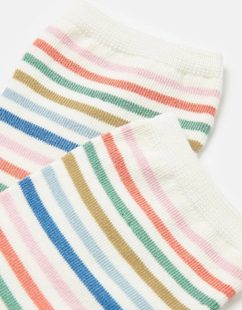 Everyday Socks Cream Stripe Multi