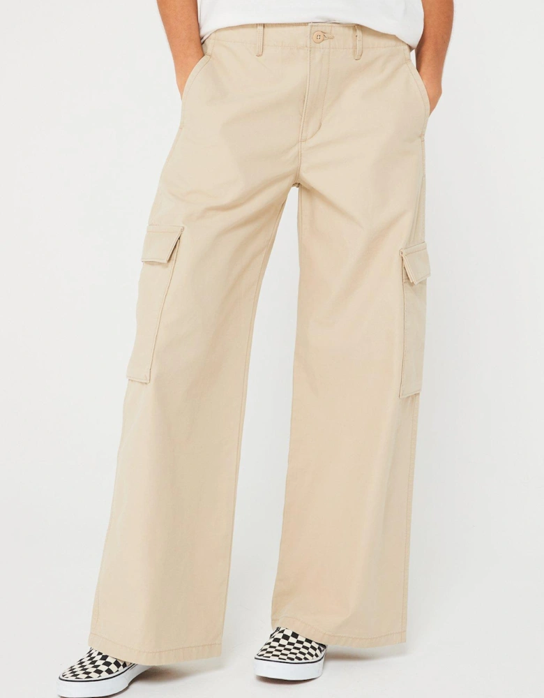 Baggy Cargo Trouser - Safari - Natural