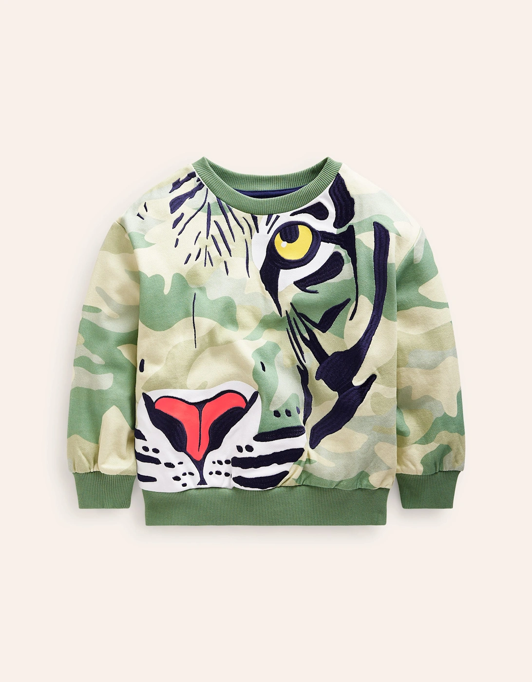 Camo Tiger Sweatshirt, 2 of 1