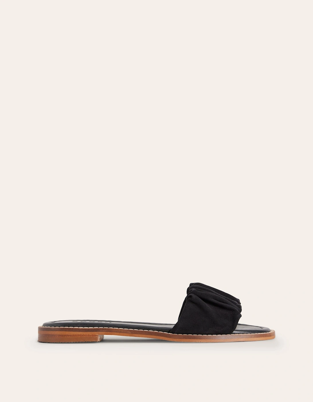 Ruched Flat Sandals, 2 of 1