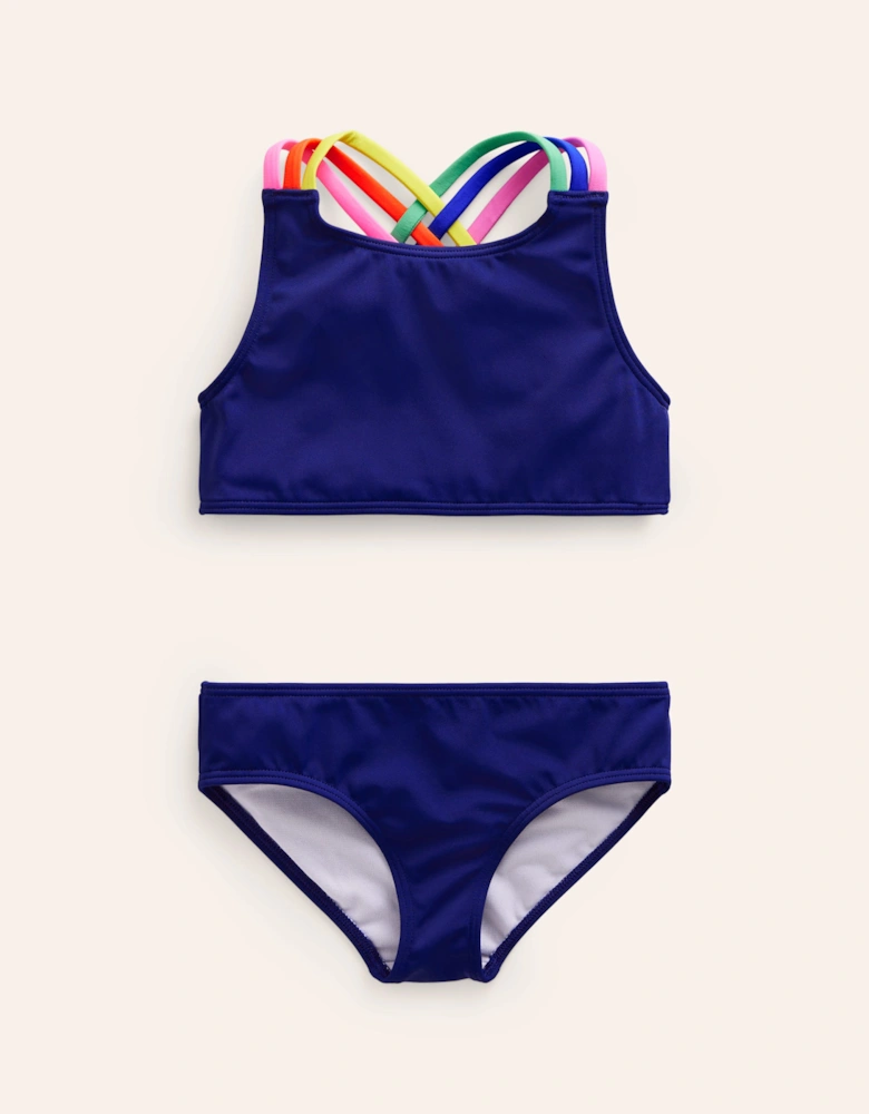 Rainbow Cross-Back Bikini