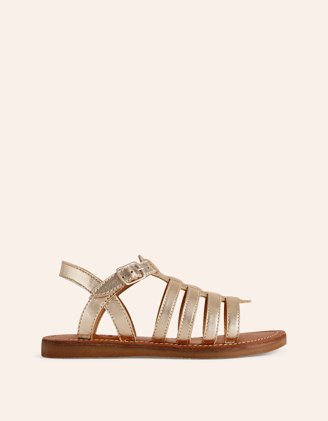 Strappy Metallic Sandals, 2 of 1