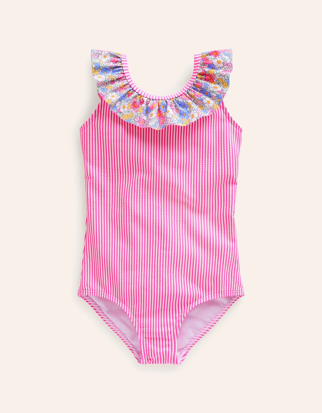 Frill Neck Swimsuit, 2 of 1