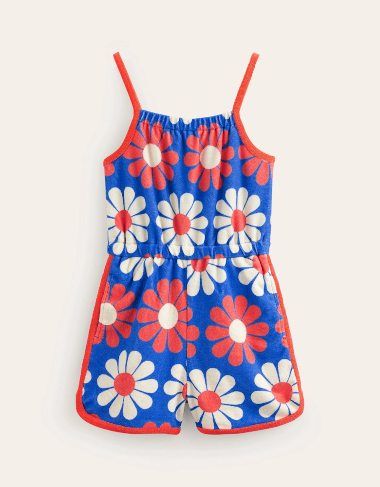 Strappy Towelling Playsuit
