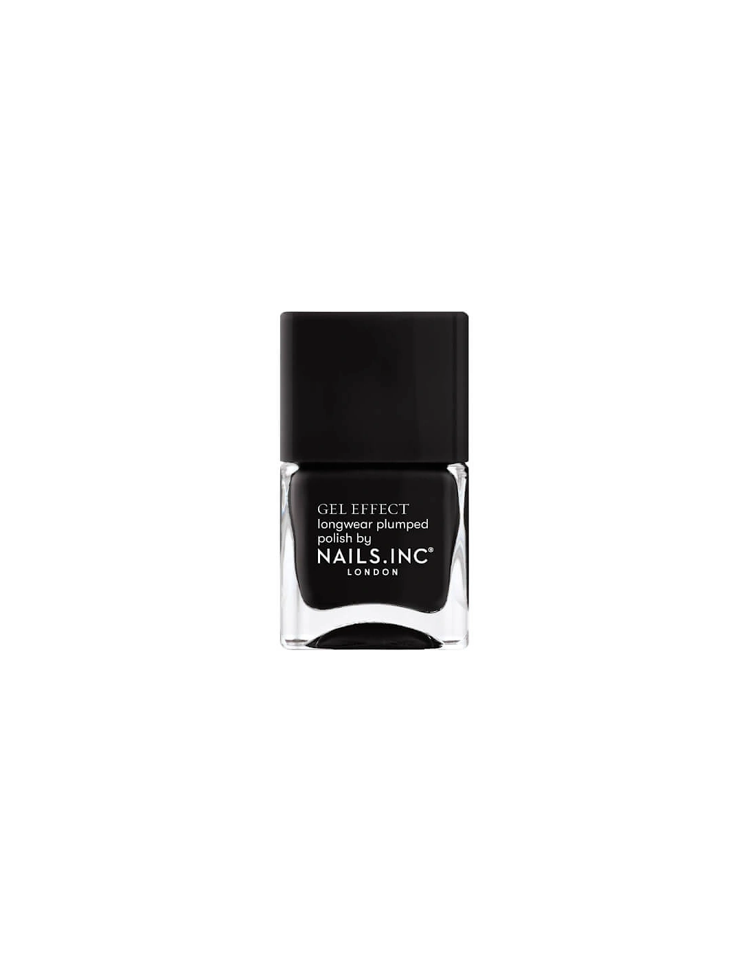 nails inc. Black Taxi Gel Effect Nail Varnish (14ml) - nails inc., 2 of 1