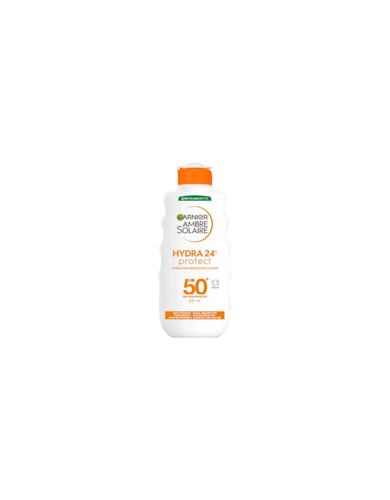 Ambre Solaire Ultra-Hydrating Shea Butter Sun Protection Cream SPF50 200ml - Garnier