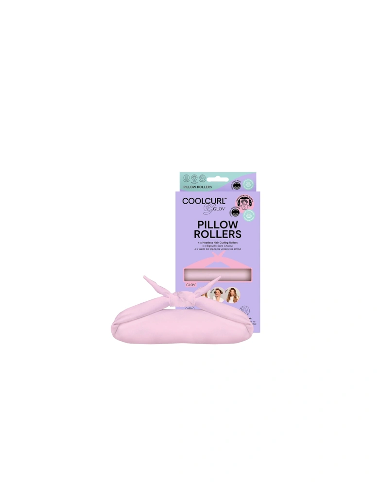 Coolcurl Heatless Hair Curling Rollers Set - Pink