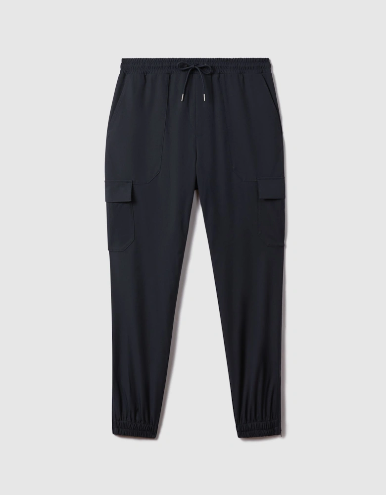 Technical Drawstring Cargo Trousers