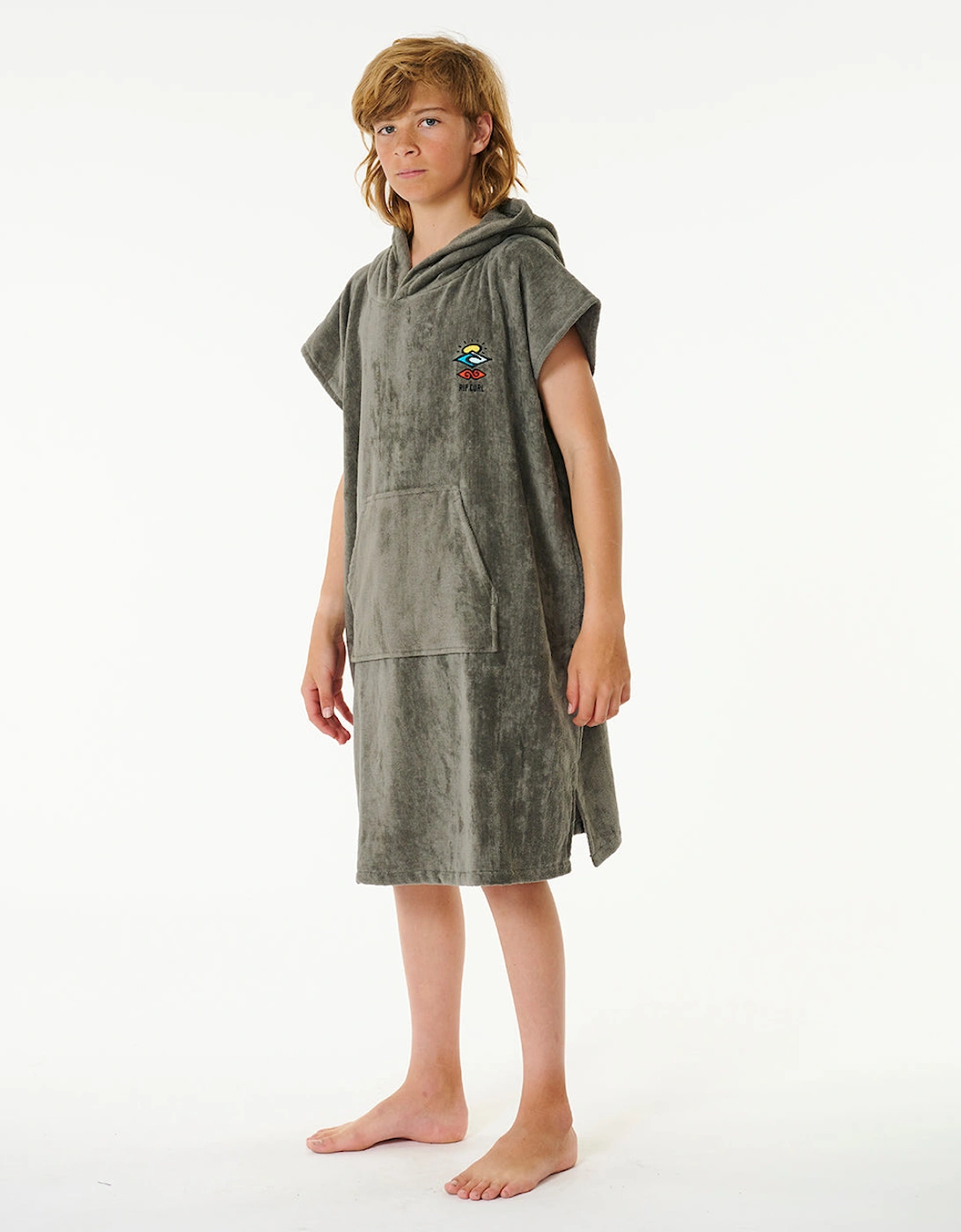 Rip Curl Kids Logo Hooded Towel Poncho