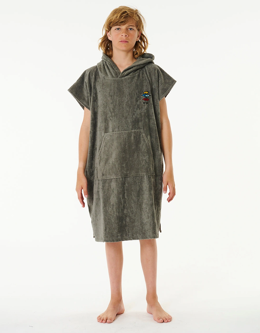 Rip Curl Kids Logo Hooded Towel Poncho, 12 of 11