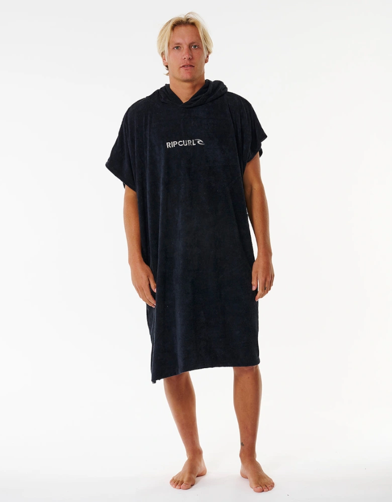 Rip Curl Mens Brand Hooded Towel Poncho