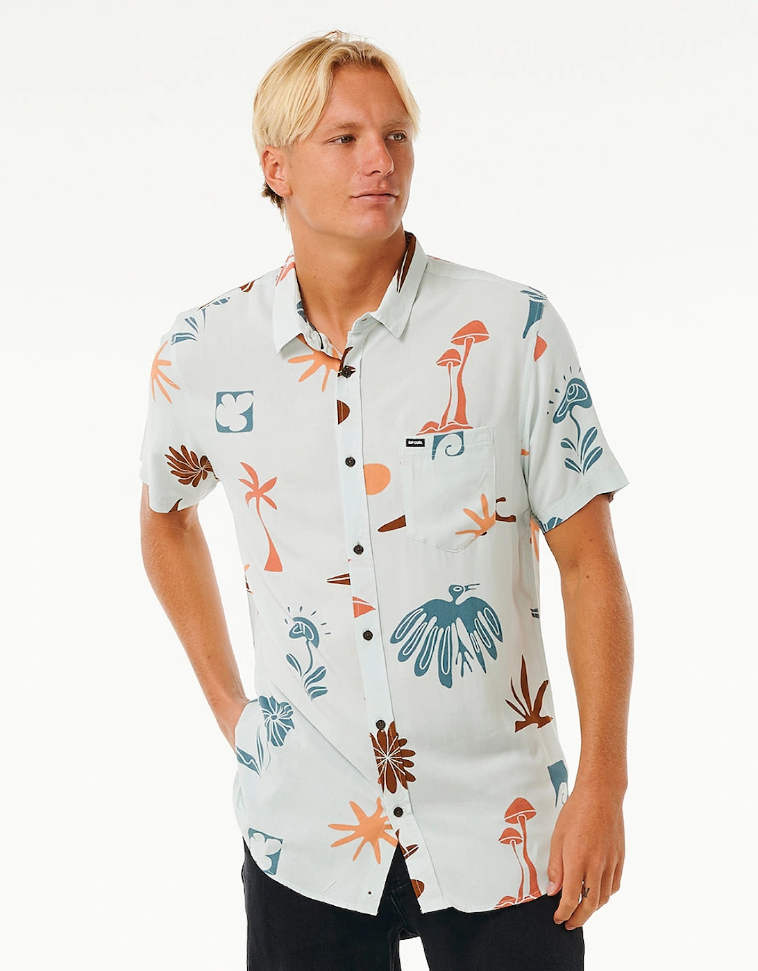 Rip Curl Mens Party Pack Short Sleeve Shirt, 14 of 13