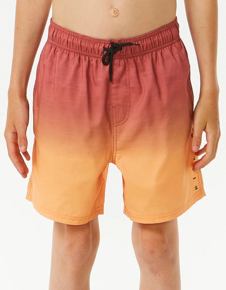 Rip Curl Kids Fade Volley Swim Shorts