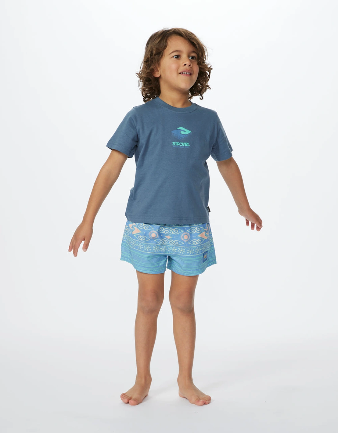 Rip Curl Kids Mystic Waves Short Sleeve T-Shirt