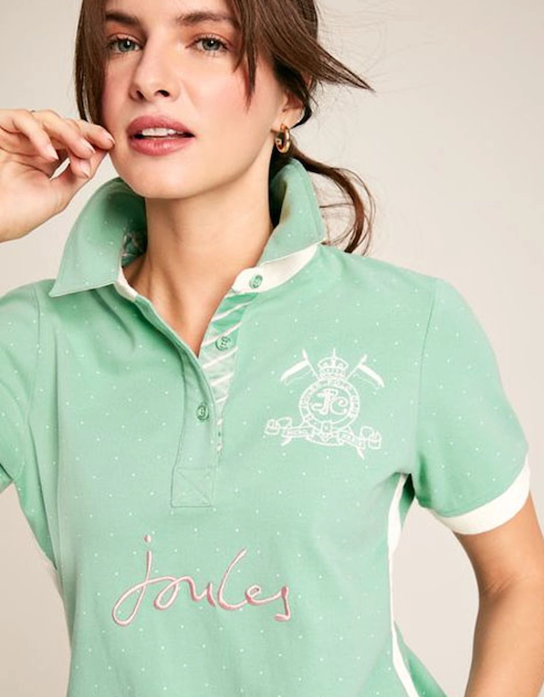 Women's Beaufort Short Sleeve Cotton Polo Shirt Green
