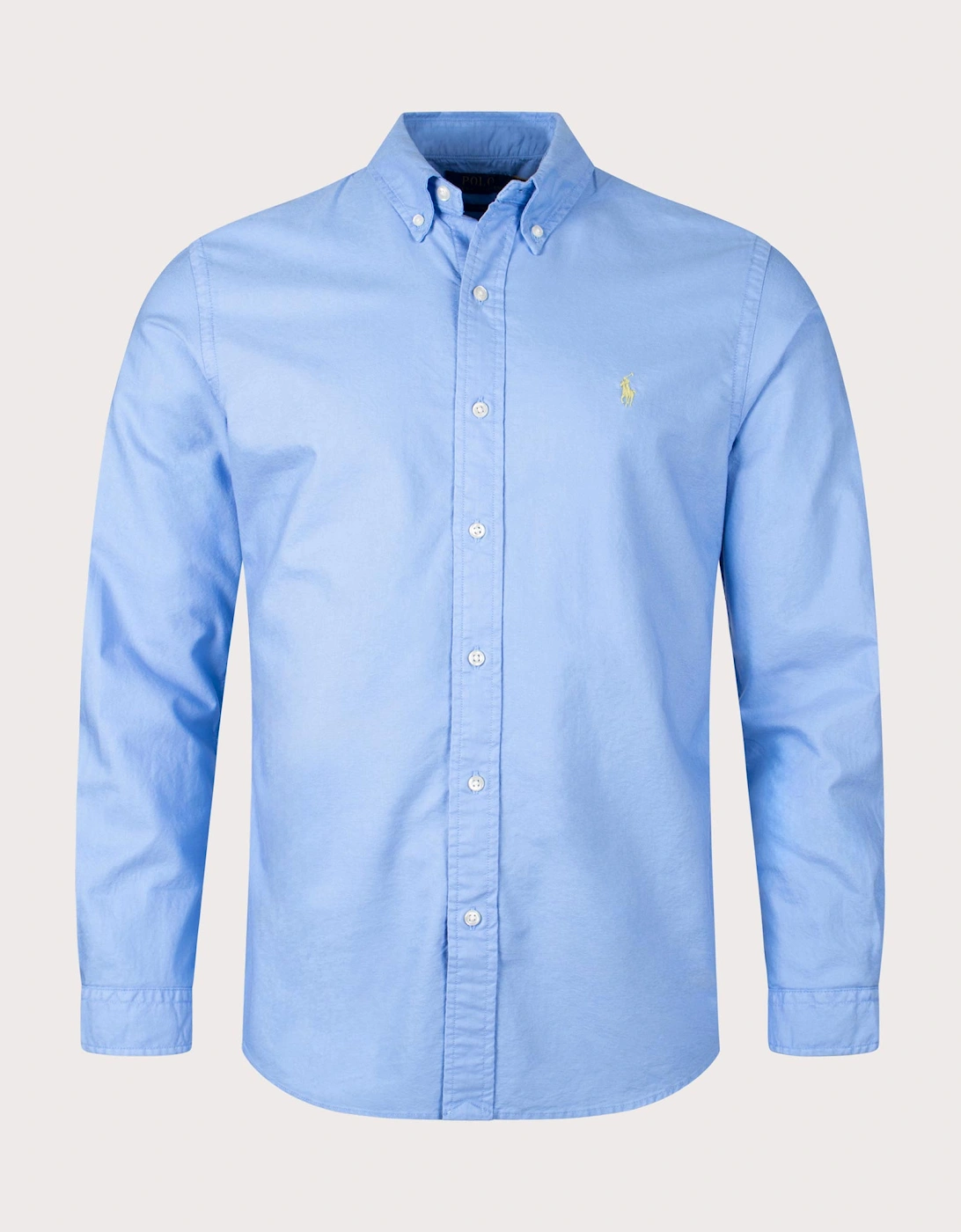 Custom Fit Garment-Dyed Oxford Shirt, 4 of 3