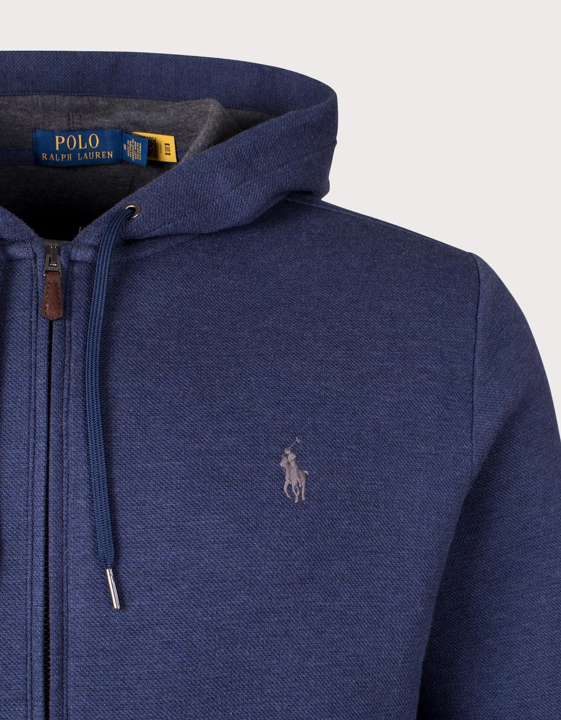 Double Knit Zip Through Hoodie