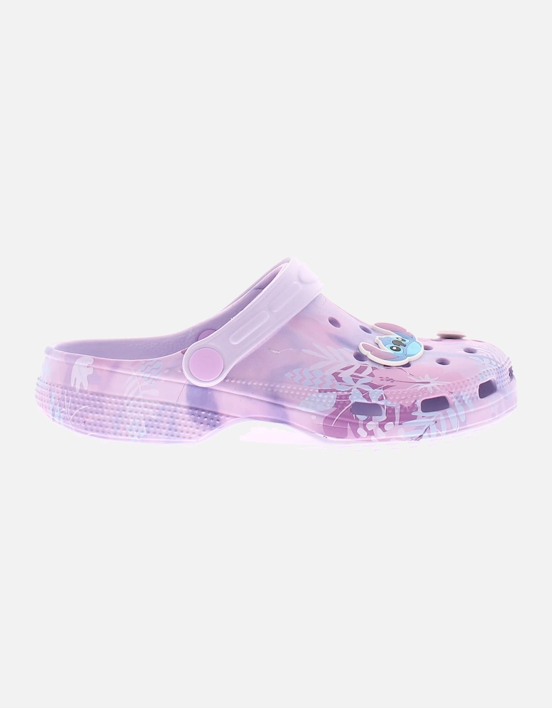 Younger Girls Sandals Sliders Clog purple UK Size
