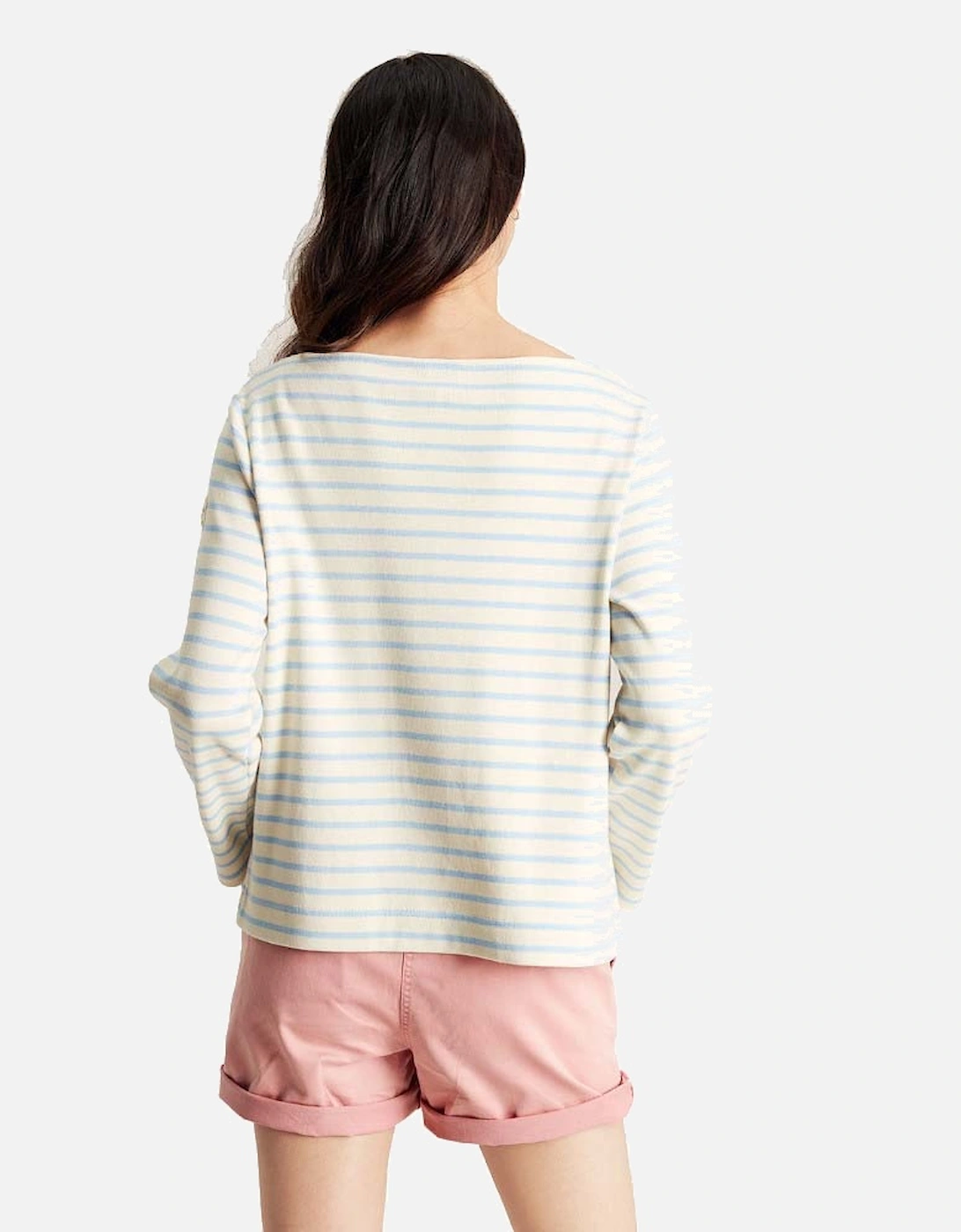 Womens Harbour Cotton Long Sleeved Top