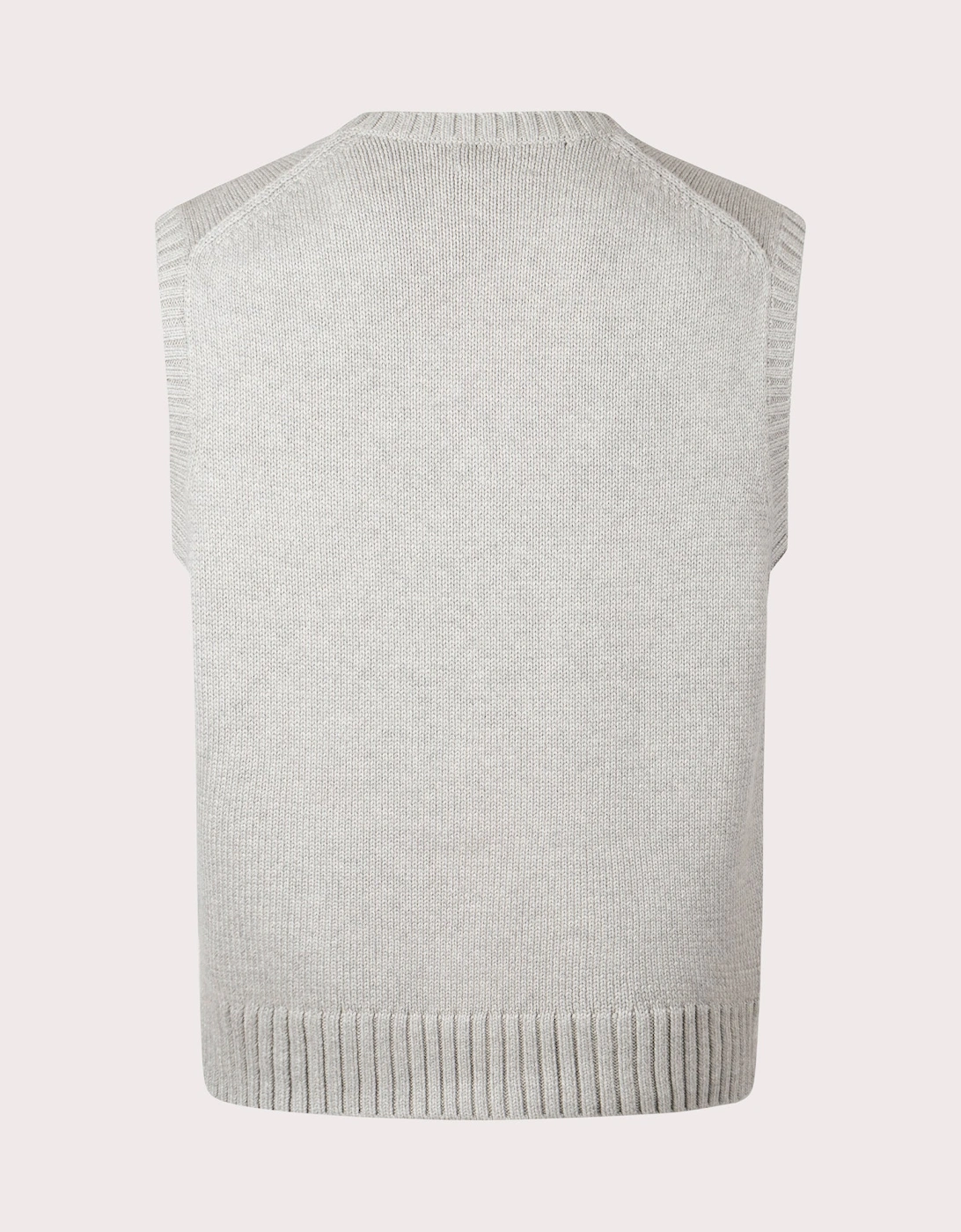 Sleeveless V-Neck Knitted Vest