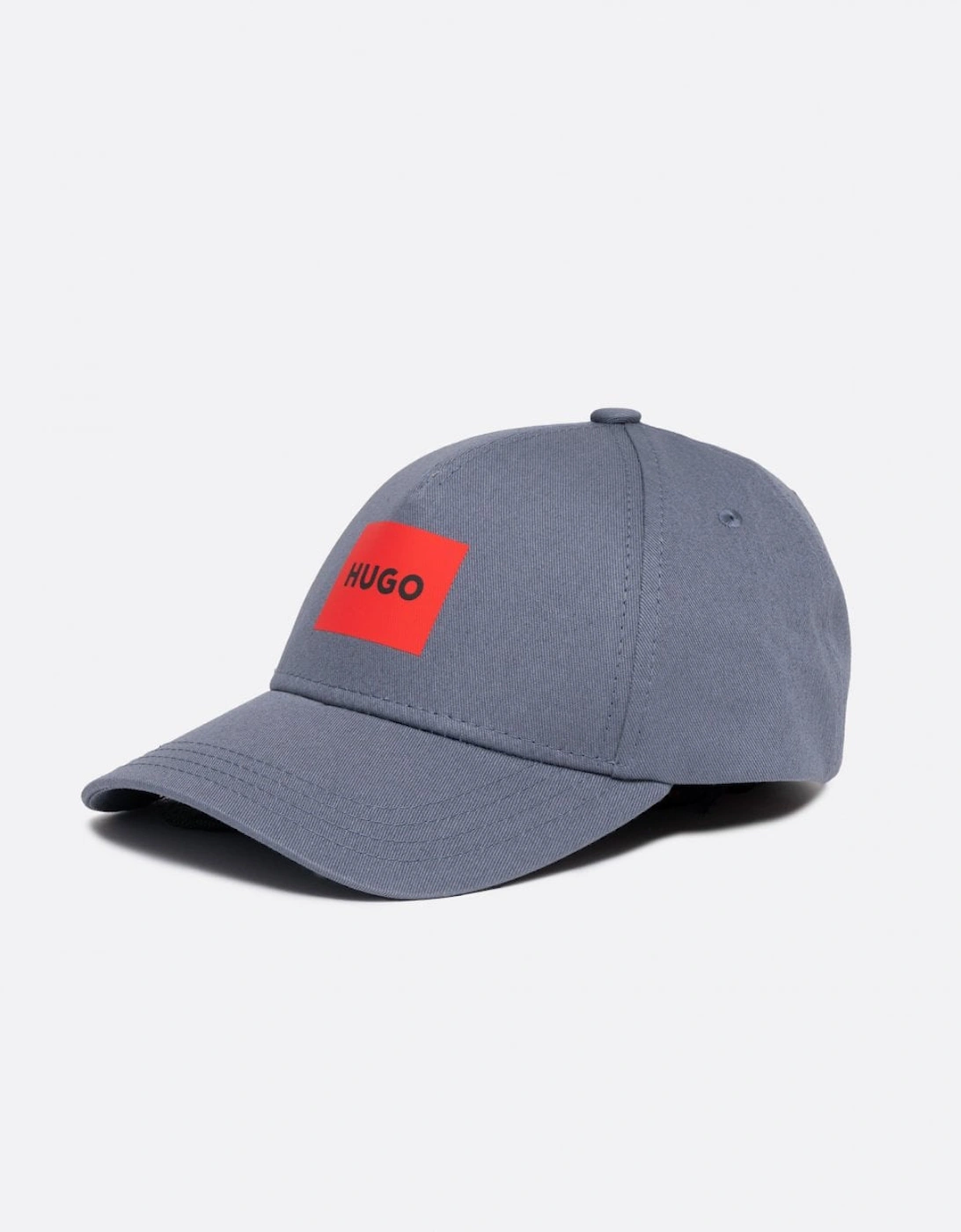 Jude Mens Cotton-Twill Woven Cap with Logo Print, 5 of 4