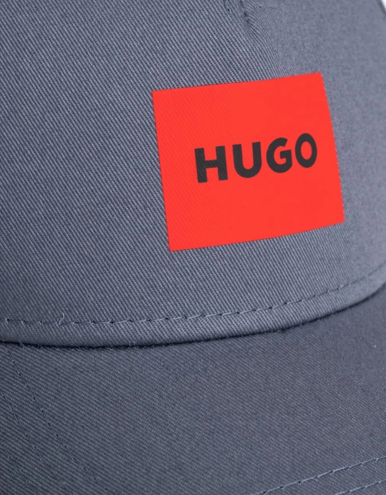 Jude Mens Cotton-Twill Woven Cap with Logo Print